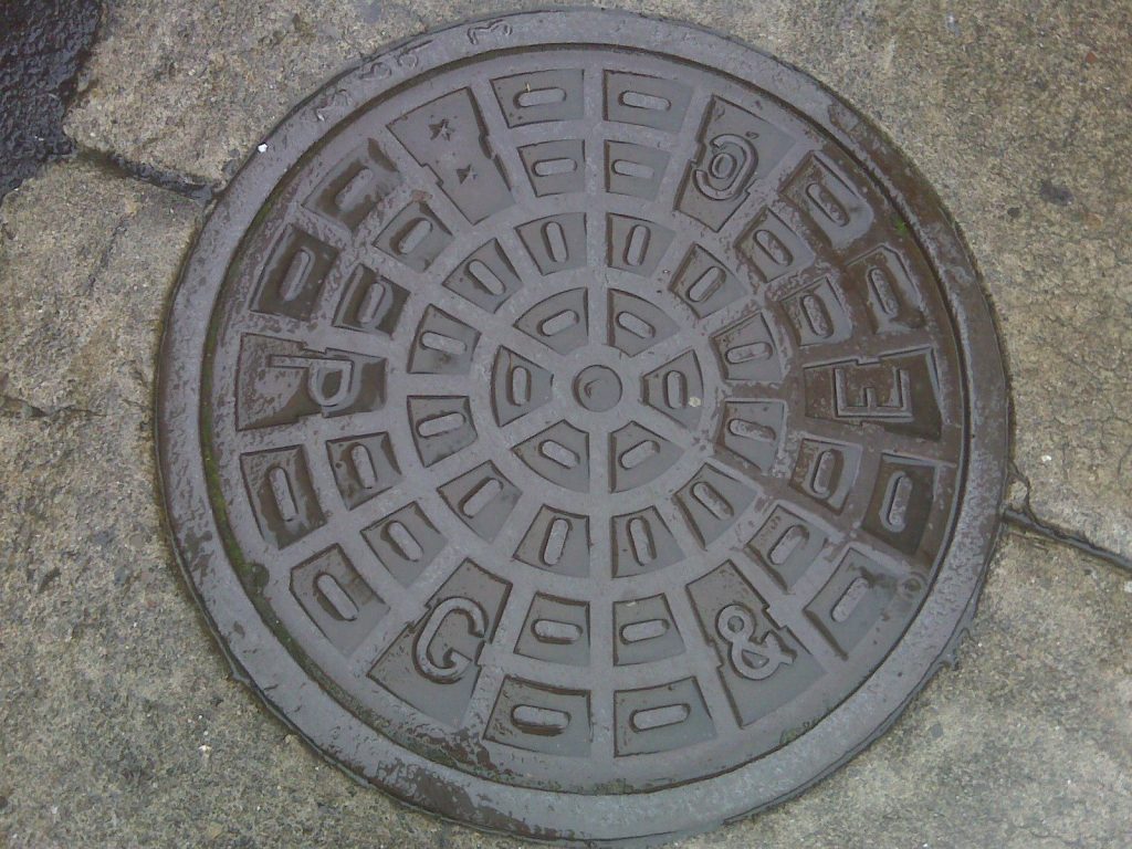 Found this Old Manhole cover on the eastside of Saint Paul. 1915